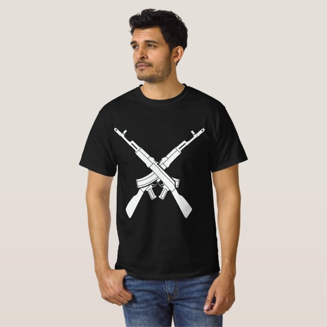 T-shirt AK-47 vintage (Devant entier)