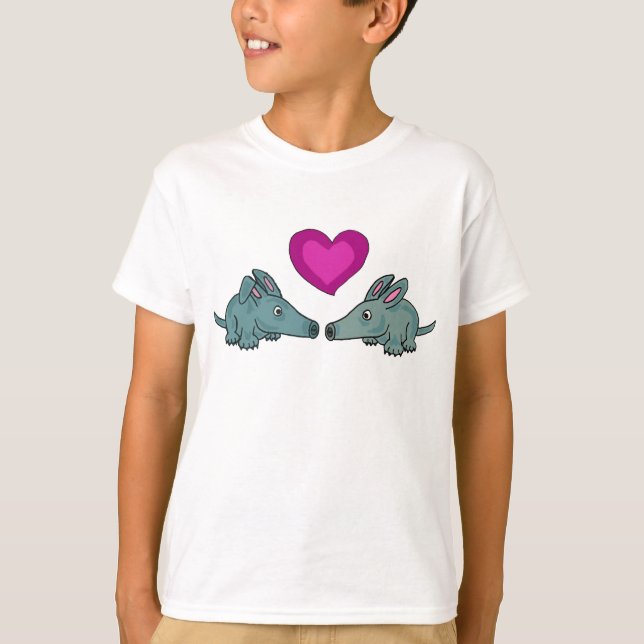 T-shirt AK- Chemise Amour Aardvark (Devant)