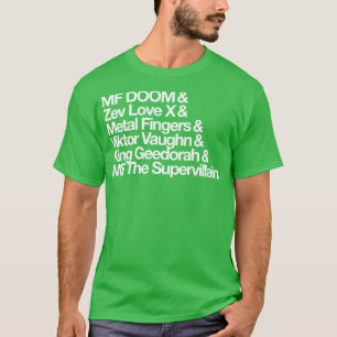 T-SHIRT AKA MF DOOM