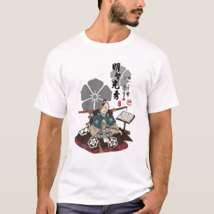 T-shirt Akechi Mitsuhide Ukiyo-e