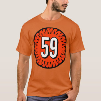 T-shirt Akeem DavisGaither Numéro 59 Jersey Cincinnati Ben