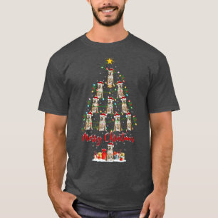 T-shirt Akita Amoureux des chiens Matching Père Noël Akita