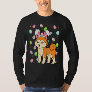 T-shirt Akita Inu Chien Oeuf de Pâques Funny Akita Inu Pâq