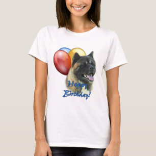 T-shirt Akita Joyeux Ballons d'anniversaire