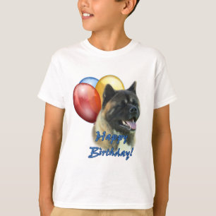 T-shirt Akita Joyeux Ballons d'anniversaire