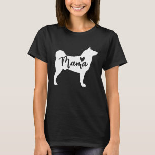 T-shirt Akita Mama Akita Maman Fête des Mères