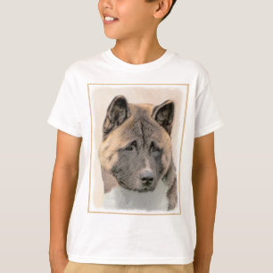 T-shirt Akita Peinture - Cute Original Chien Art