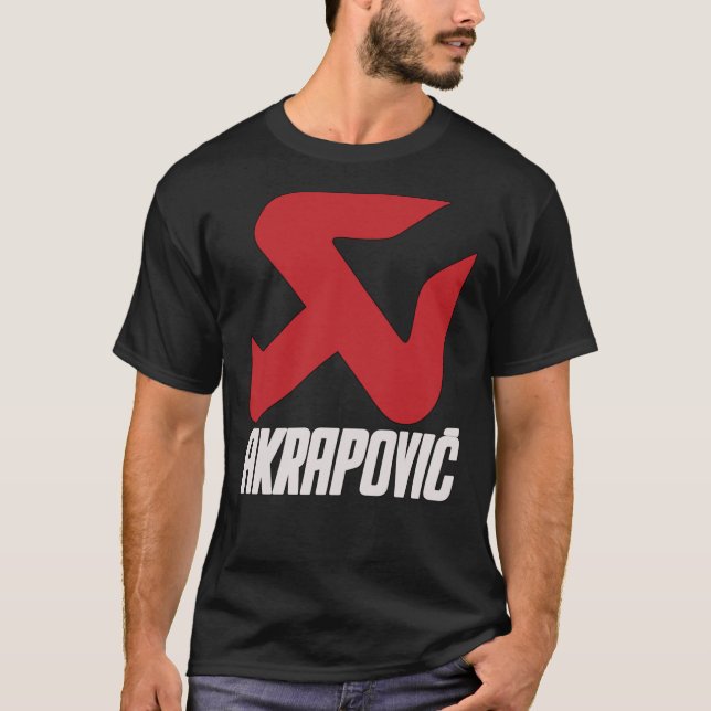 T-shirt Akrapovic Awesome Essentiel  (Devant)