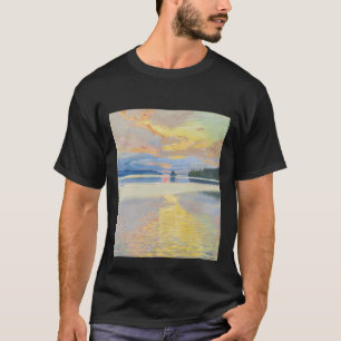 T-shirt Akseli Gallen-Kallela - Coucher de soleil sur le l