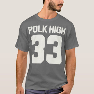 T-shirt Al Bundy Polk High Jersey FrontBack