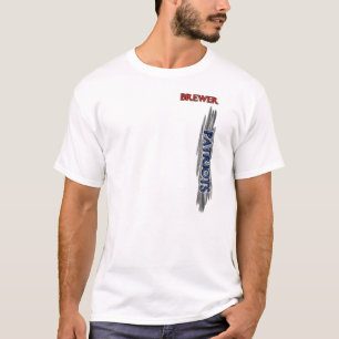 T-shirt AL de Somerville de patriotes de lycée de brasseu