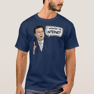T-shirt Al Gore, j'ai inventé l'Internet