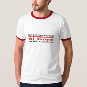 T-shirt Al Gore nous a avertis