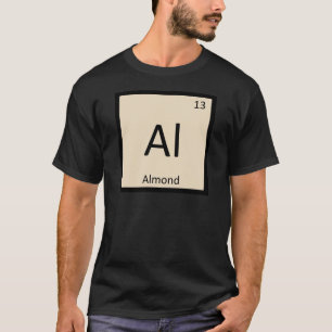 T-shirt Al - Symbole de tableau périodique de la chimie de
