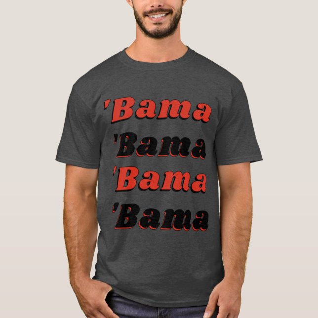 T-shirt alabama 5 (Devant)