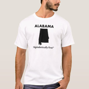 T-shirt Alabama - Premier par ordre alphabétique