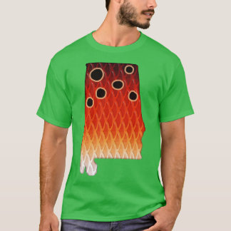 T-shirt Alabama sébaste couleur rouge tambour inspiré coul