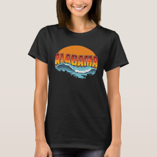 T-shirt Alabama Soleil et Surf Surf Soleil Alabama Be