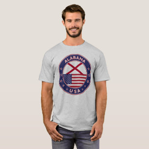 T-shirt Alabama, USA States, Alabama