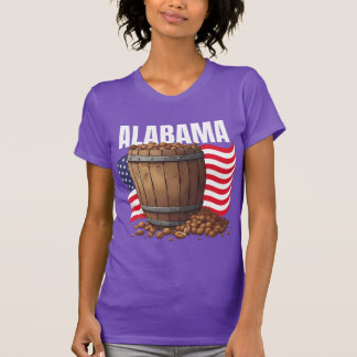 T-shirt Alabama Women's Bella+Canvas Slim Fit Dark