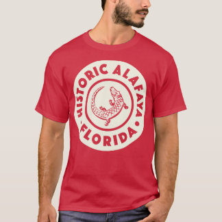 T-shirt Alafaya Florida Circle Tan