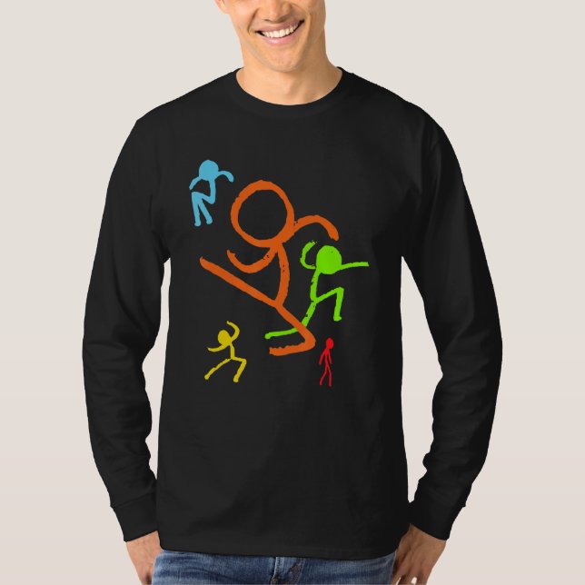 T-shirt Alan Design Art Becker Jouer Jeu Ga Essentiel (Devant)