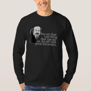 T-shirt Alan Watts Tu Es Ce Que Tu Vois Avec Le
