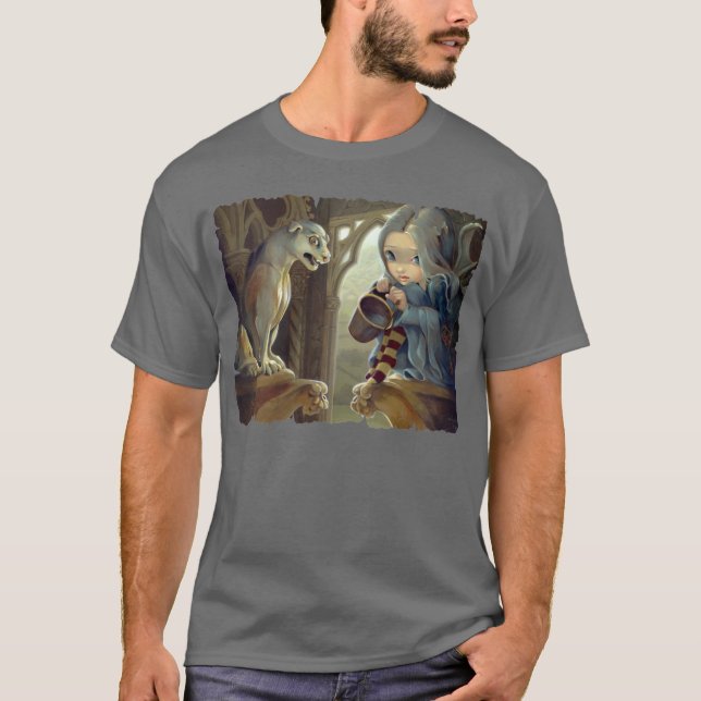 T-shirt Alannah et l'art féerique gothique de CHEMISE de (Devant)