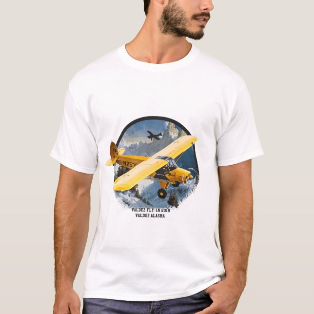 T-shirt Alaska Airline  (Devant)