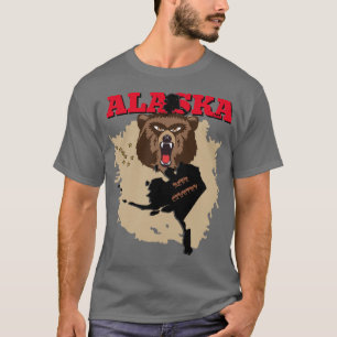 T-shirt Alaska Bear Country 2.0
