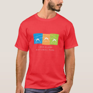 T-shirt Alaska Camping Randonnée Pêche USA Nature Lover So