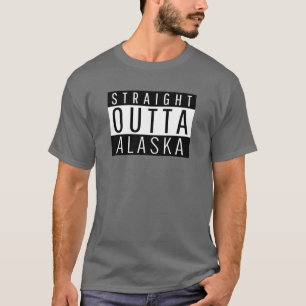 T-shirt Alaska État AK États-Unis