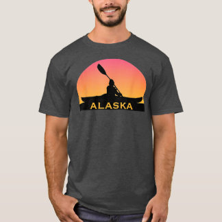 T-shirt ALASKA Kayak Souvenir I Love Kayaking
