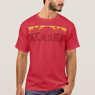 T-shirt Alaska Moose Vintage