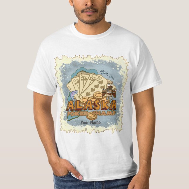 T-shirt Alaska Poker (Devant)