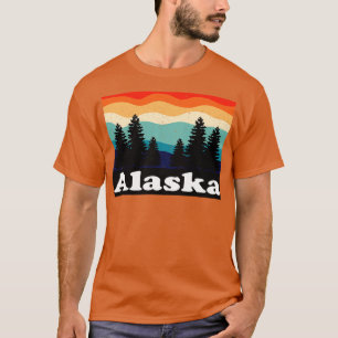 T-shirt Alaska Retro