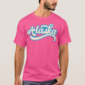 T-shirt Alaska Retro 1