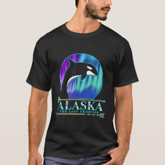 T-shirt Alaska State Pride Alaska Northern Lights Alaskan