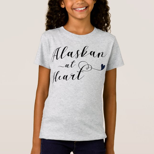 T-Shirt Alaskan Au Coeur Du Tee, Alaska (Devant)