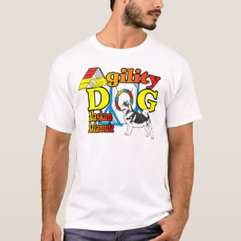 T-shirt Alaskan Malamute Agilité Cadeaux