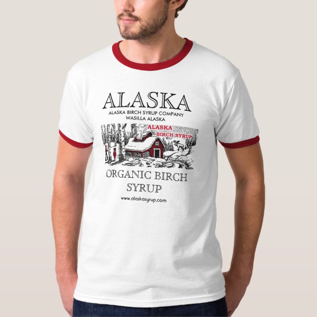 T-Shirt Alaskas Birch Syrup Company (Vorderseite)