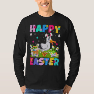 T-shirt Albatros Oiseau Joyeux Lapin de Pâques Albatros Pâ