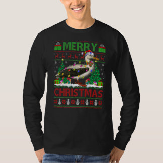 T-shirt Albatross Bird Xmas Lights Albatross laid Noël