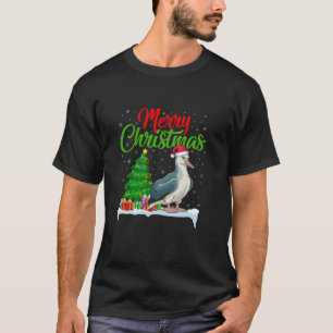T-shirt Albatross Feux d'Arbre de Noël Funny Noël Albatro