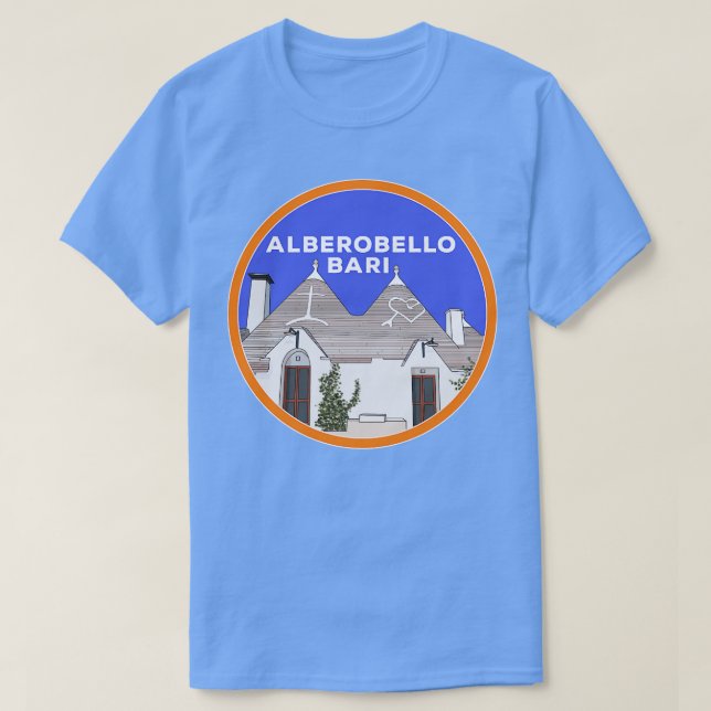 T-shirt Alberobello Trulli Bari Trullo Italie (Design devant)
