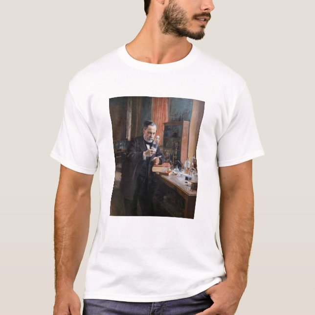 T-shirt Albert Edelfeue - Portrait de Louis Pasteur (Devant)