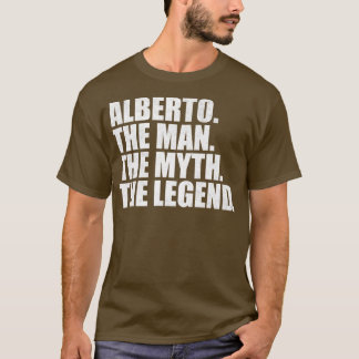 T-shirt Alberto Alberto Nom Alberto prénom