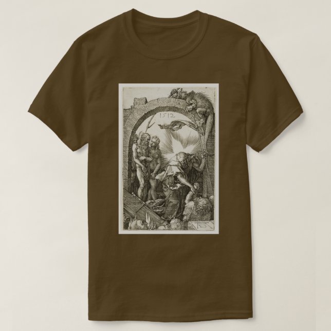 T-shirt Albrecht Drer Christ dans Limbo 1512 2 (Design devant)