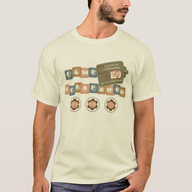 T-shirt Album à camp - une fuite de week-end (Devant)