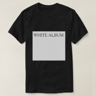 T-shirt Album blanc à dents pour hommes